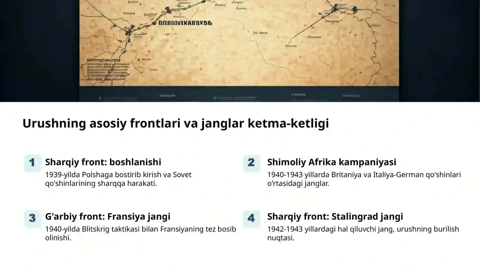 Ikkinchi jahon urushi: tarix va oqibatlar 2