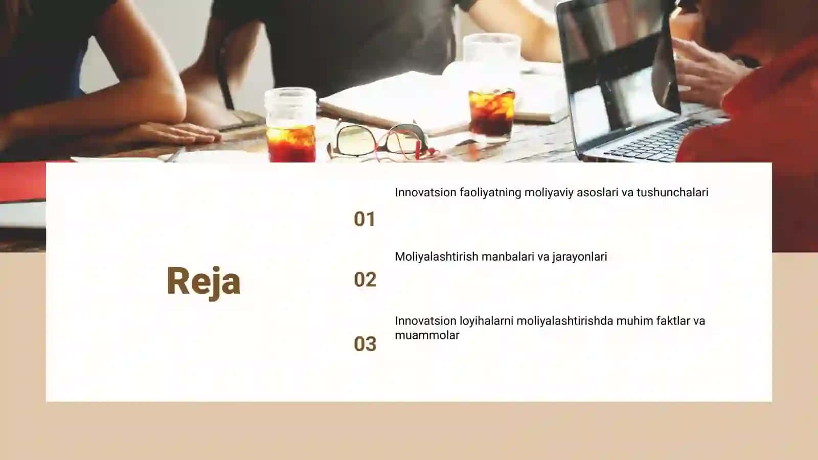 Innovatsion faoliyatni moliyalashtirish 2