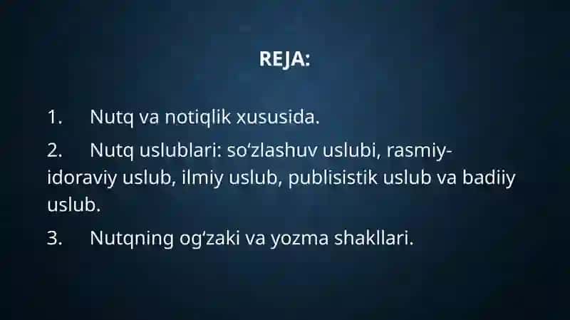 NUTQNING USLUBIY SHAKLLARI 2