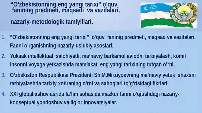 O’zbekistonning Yangi Tarixi 2