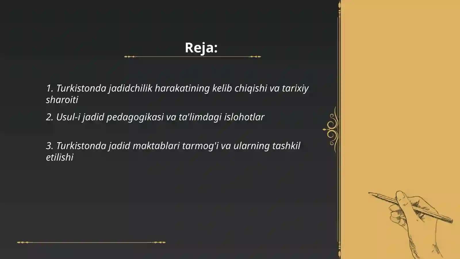 Turkistonda jadidchilik harakati 2