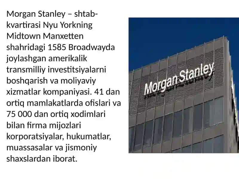 Morgan Stanley 2