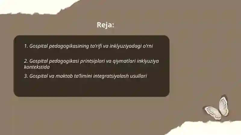 Gospital pedagogikasi 2