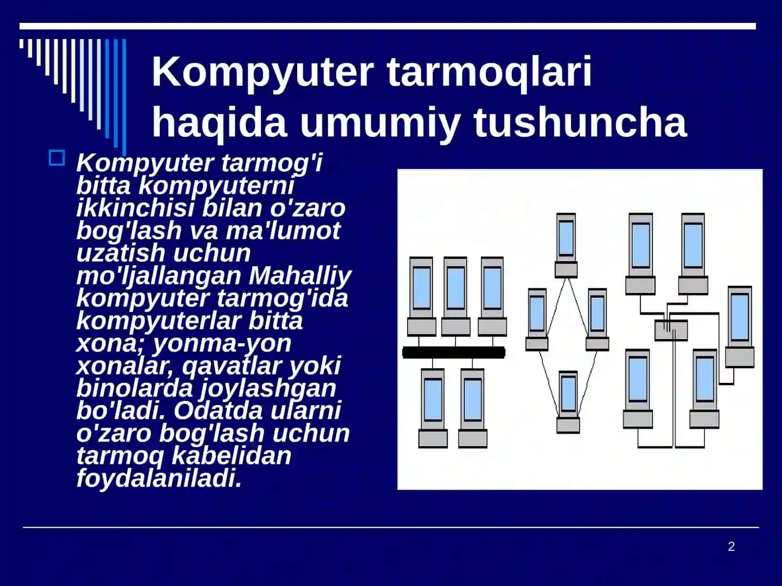 TARMOQDA AXBOROT ALMASHISH USULLARI 2