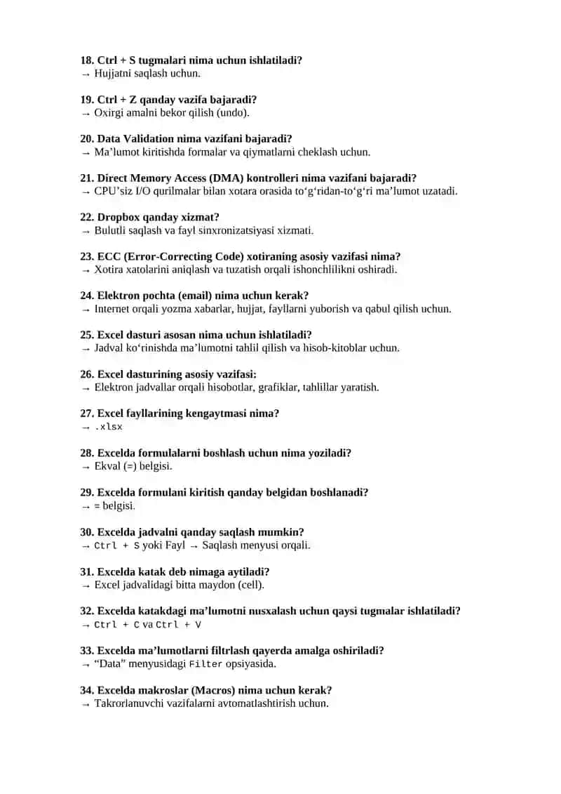 Argos test javoblari informatika yangi 2