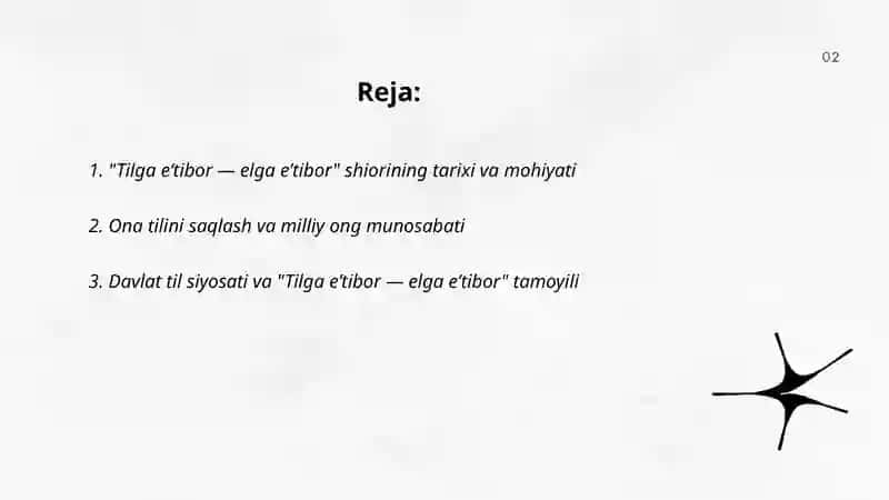 Tilga e’tibor-elga e’tibor 2