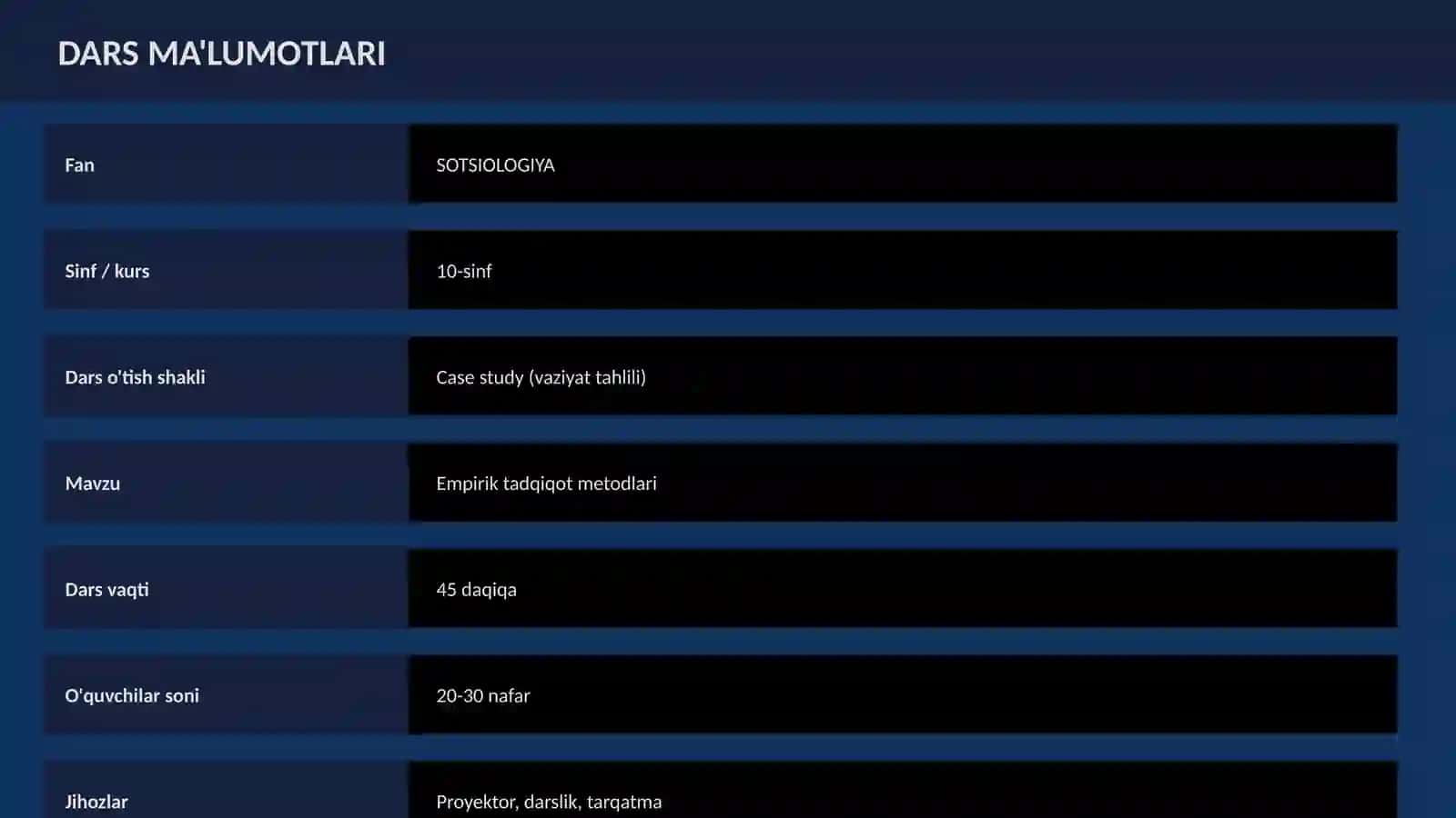 Empirik tadqiqot metodlari 2