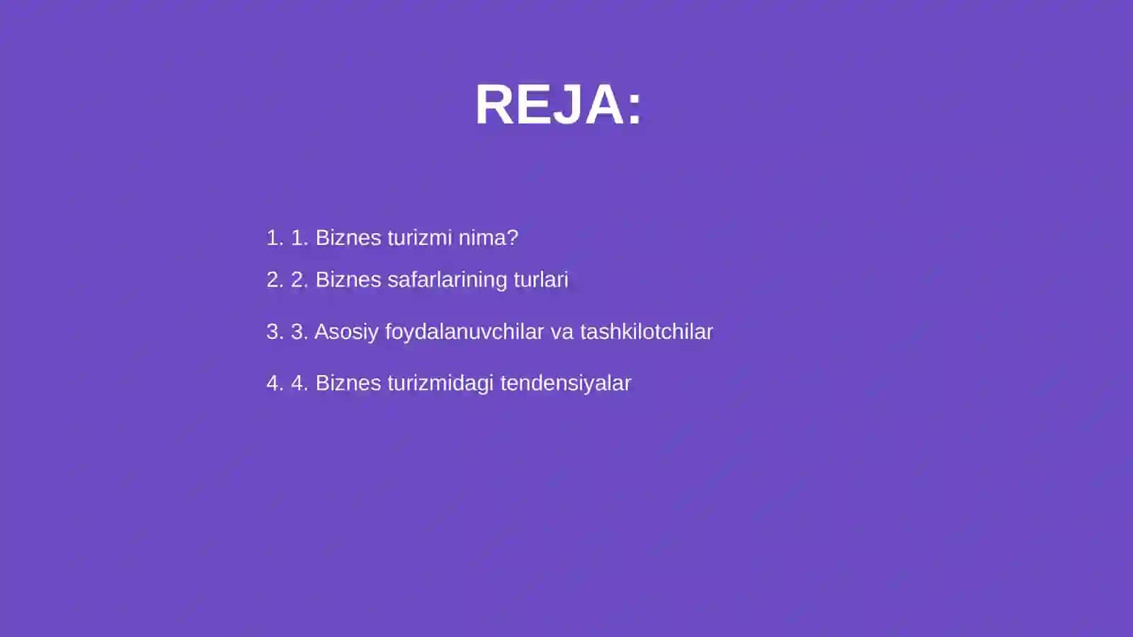 Biznes turizmi 2