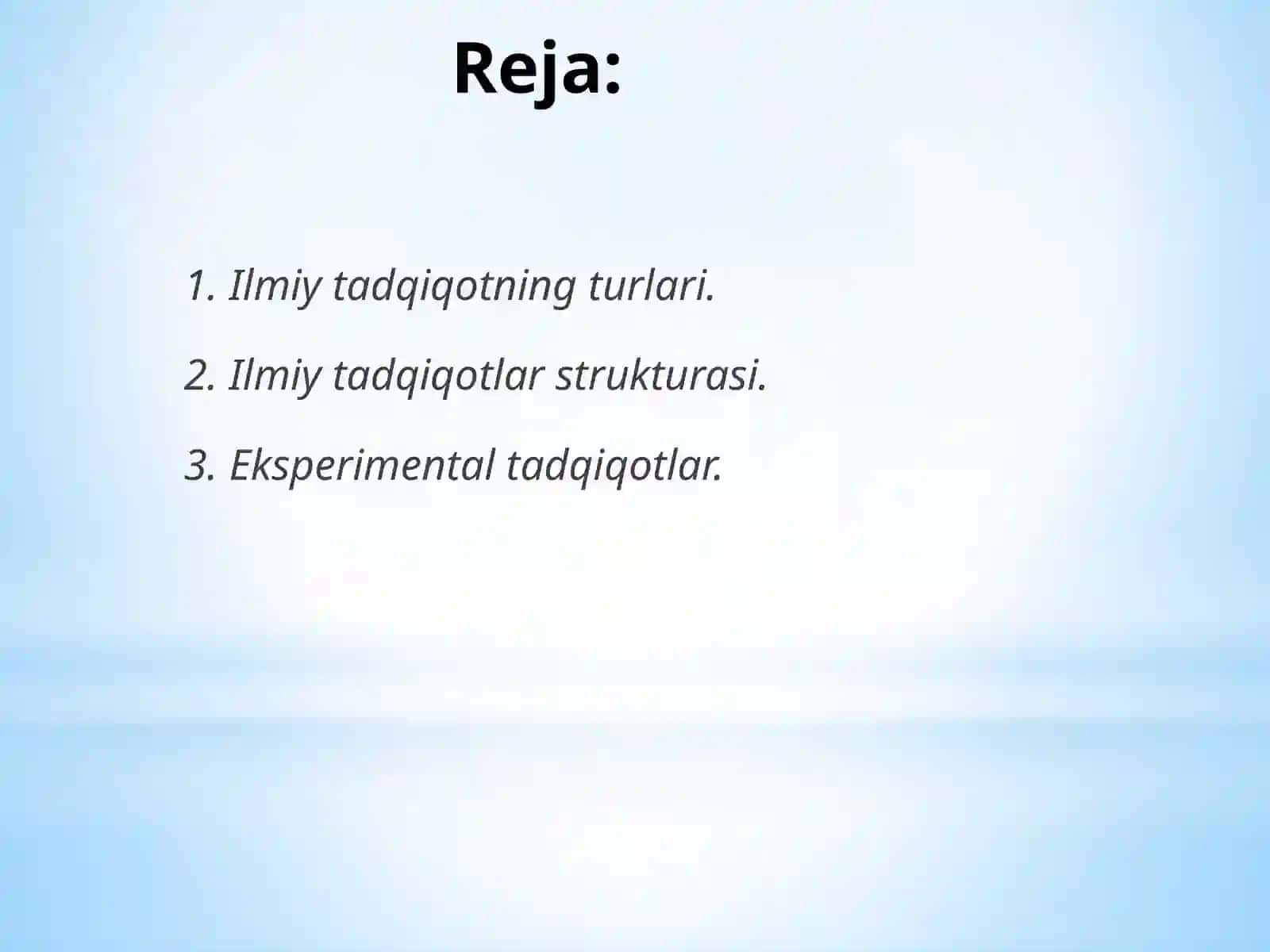 Tadqiqot uslublari va to'g'ri tanlash 2