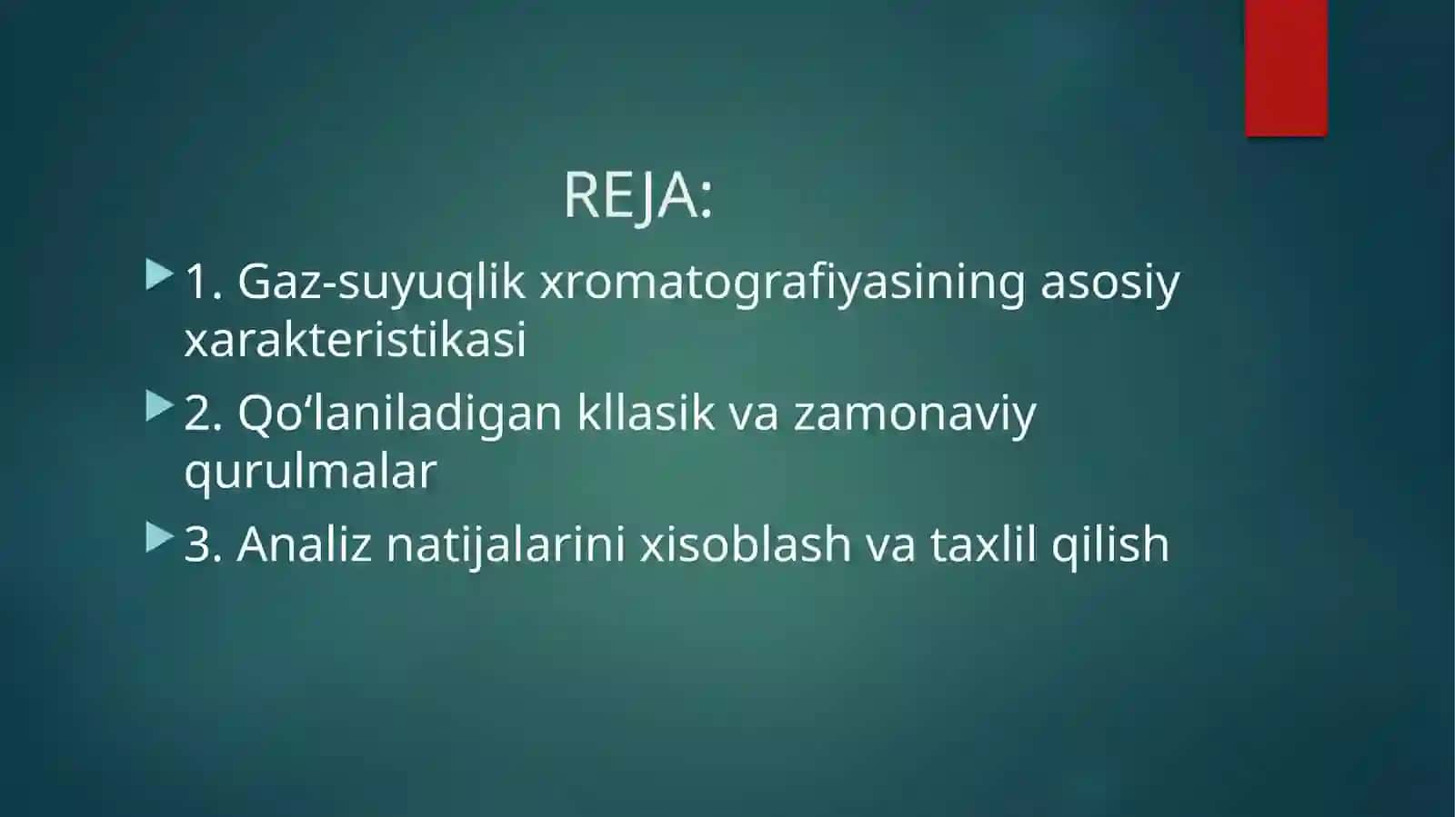 GAZ-SUYUQLIK XROMATOGRAFIYASI 2