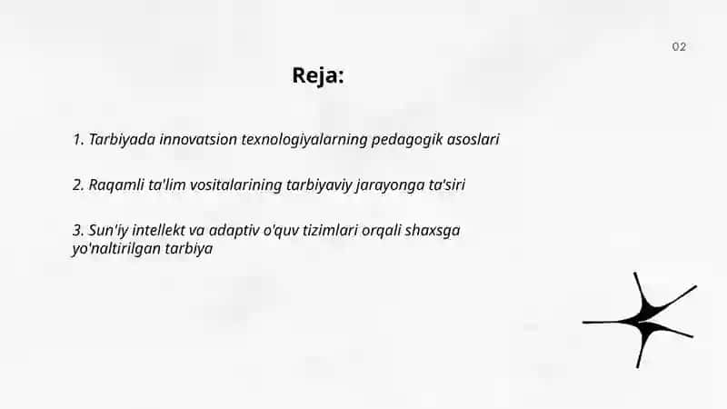 Tarbiyada innovatsion texnologiyalarning oʻrni 2