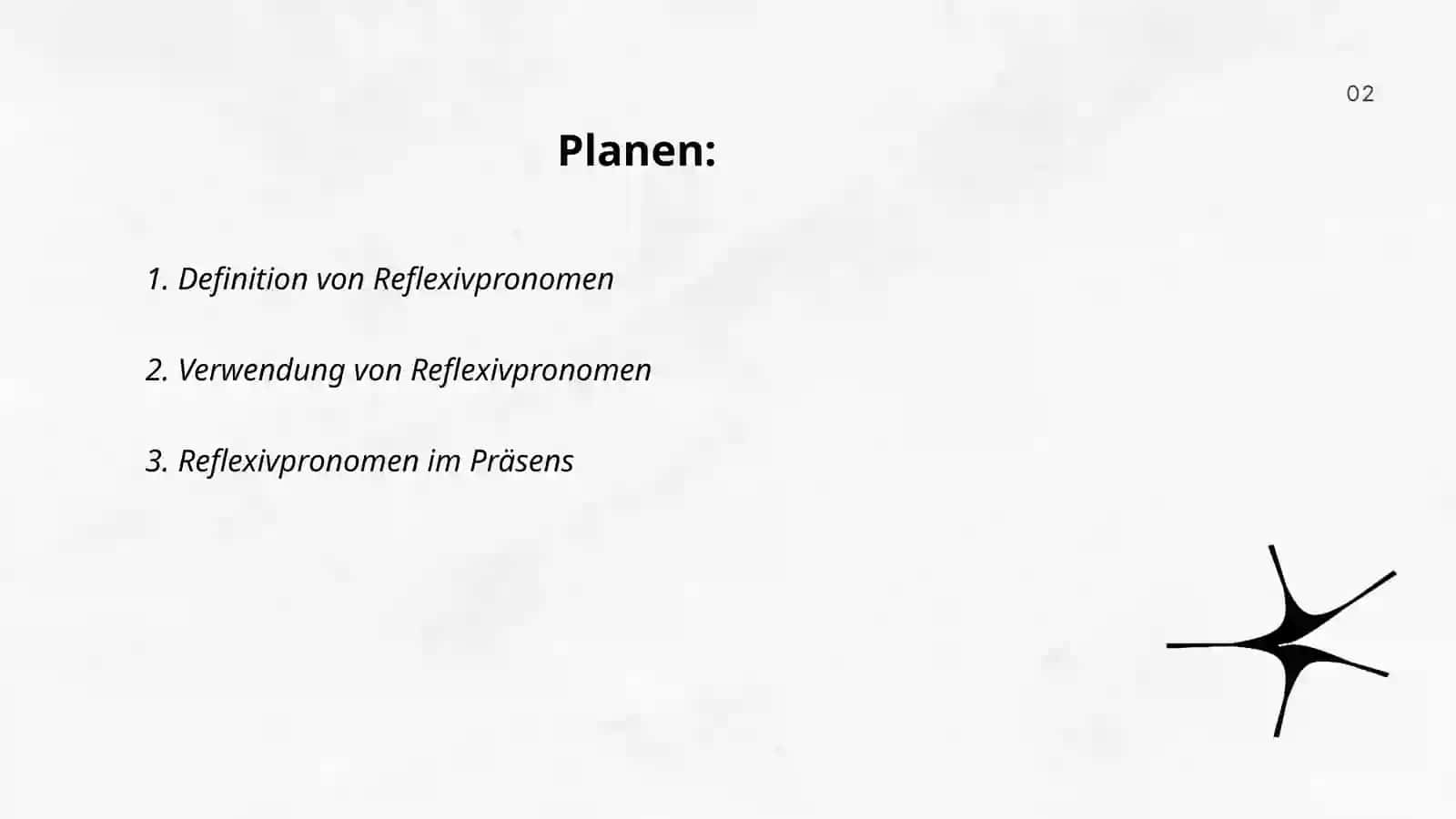 Reflexivpronomen 2