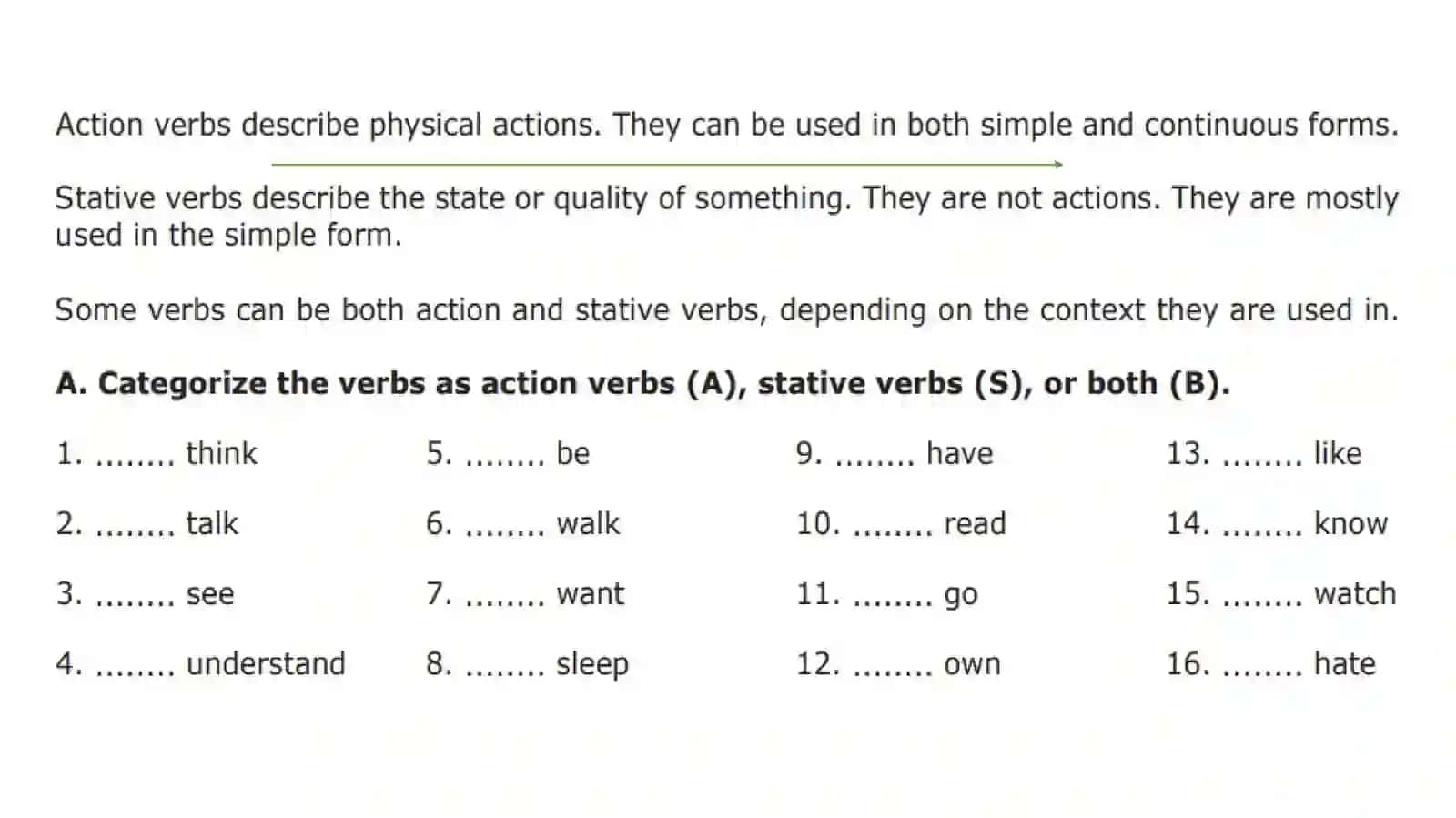 Regular Verb vs. Irregular Verb 2