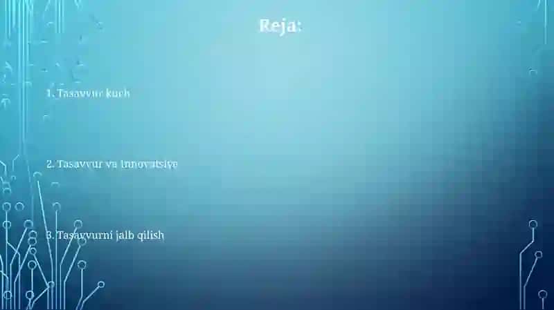 Xayol tushunchasi 2