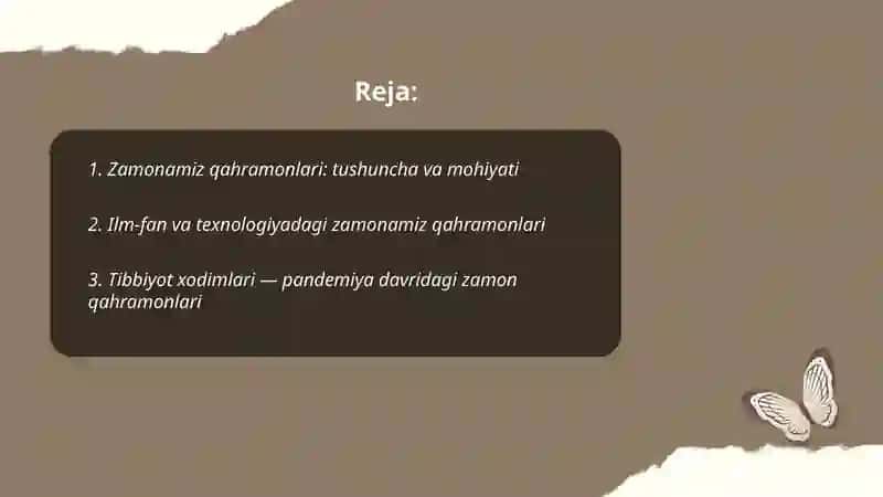 Zamonamiz qahramonlari 2