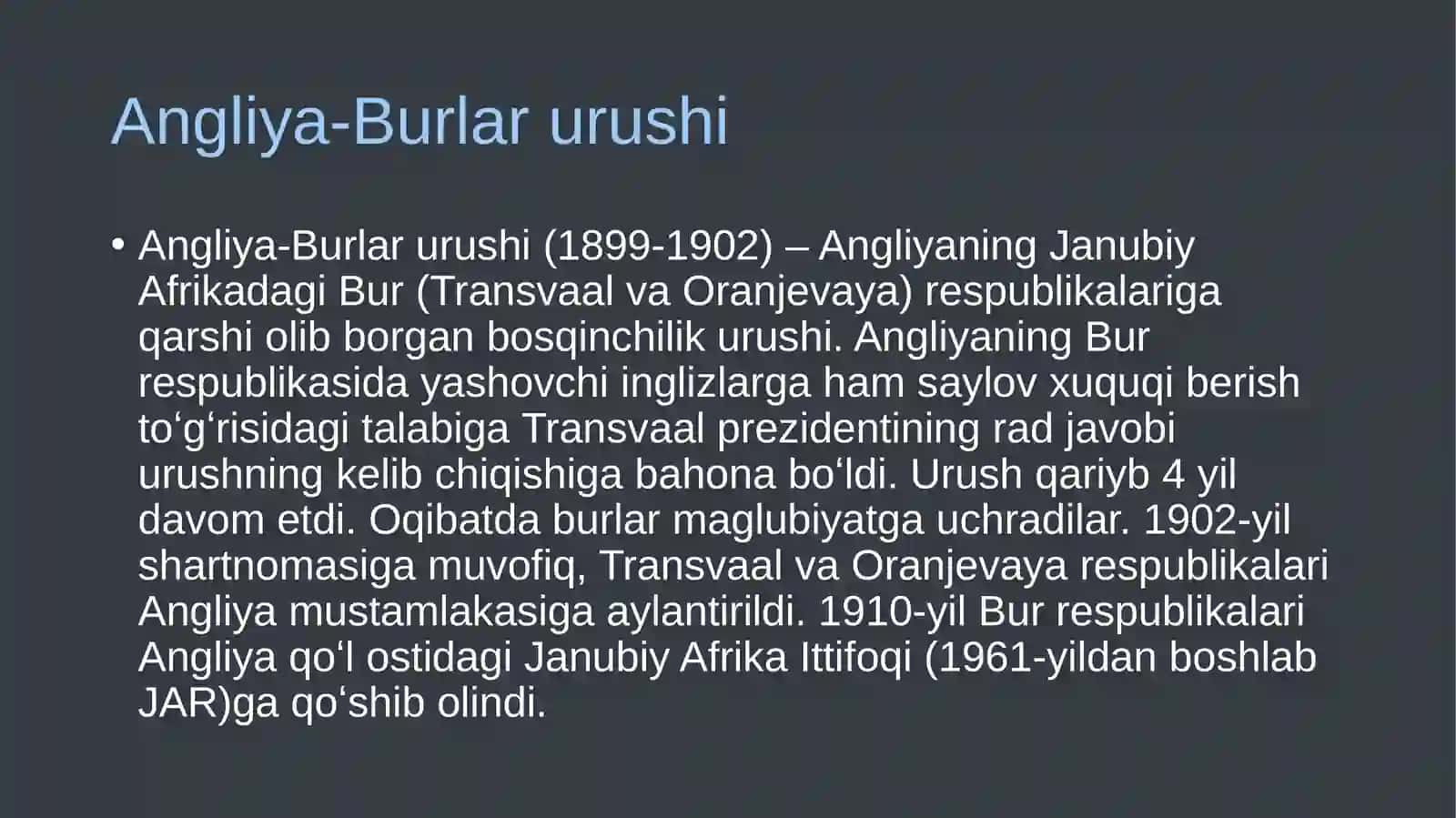 Angliya-Burlar urushi 2
