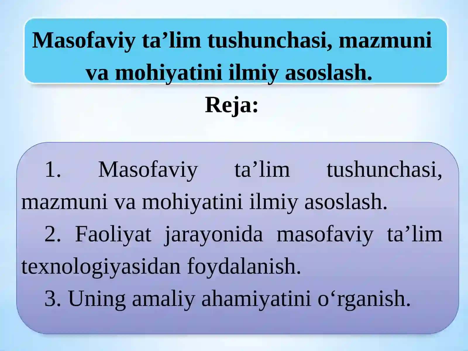 OCHIQ DARS TAQDIMOTI 2