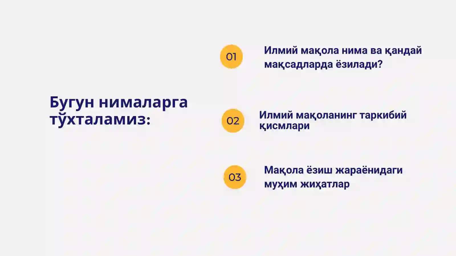 ИЛМИЙМАҚОЛАВА ТЕЗИС ТАЙЁРЛАШ 2