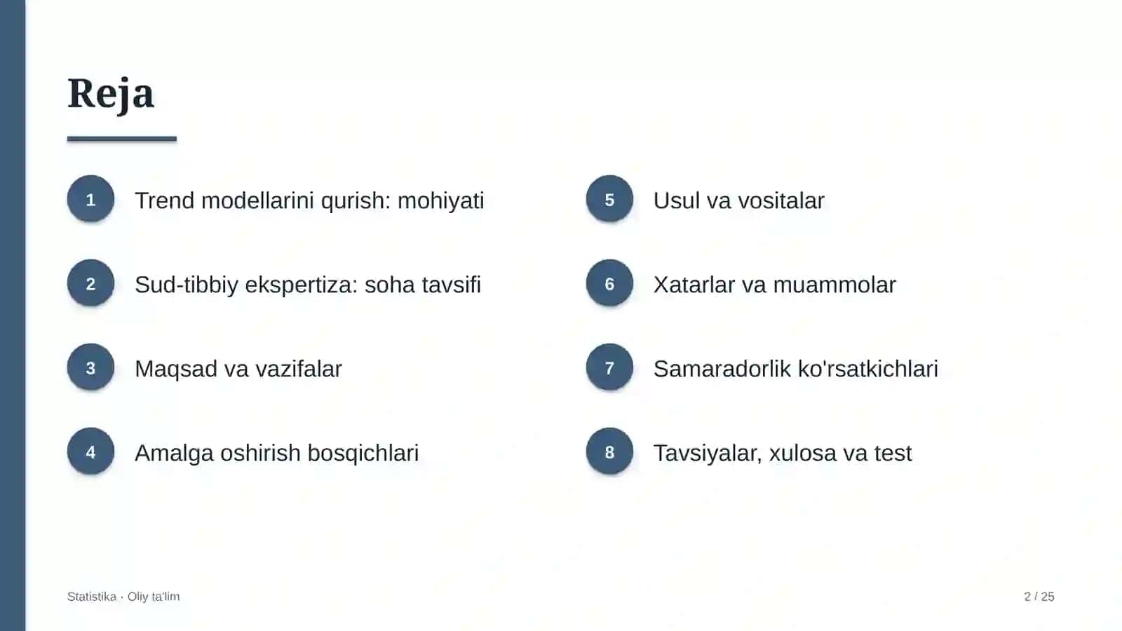 Sud-tibbiy ekspertiza muassasalarida trend modellarini qurish 2