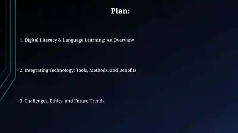 Digital Literacy & Language Learning: An Overview 2