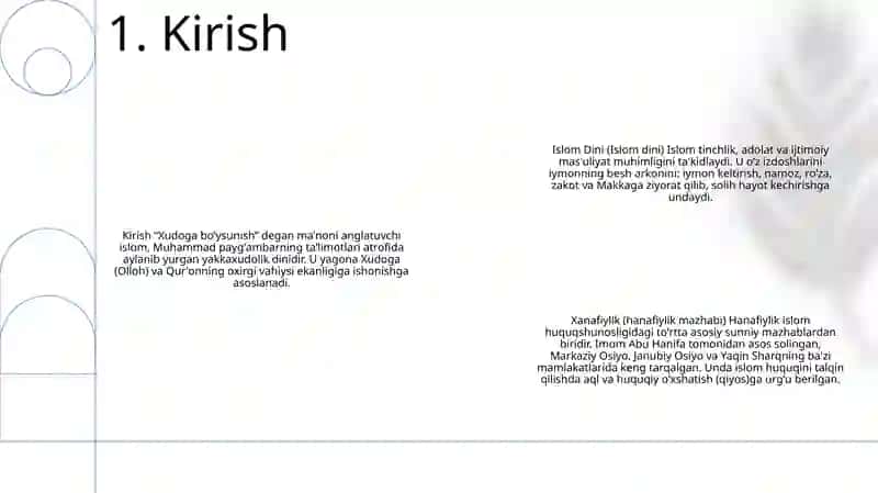 Islom Dini 2