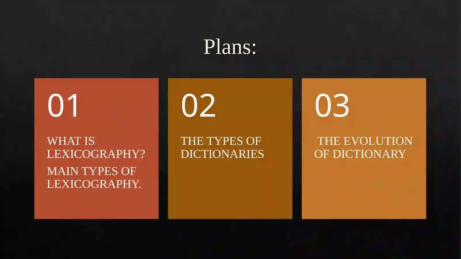 Lexicography. Dictionaries’ types 2