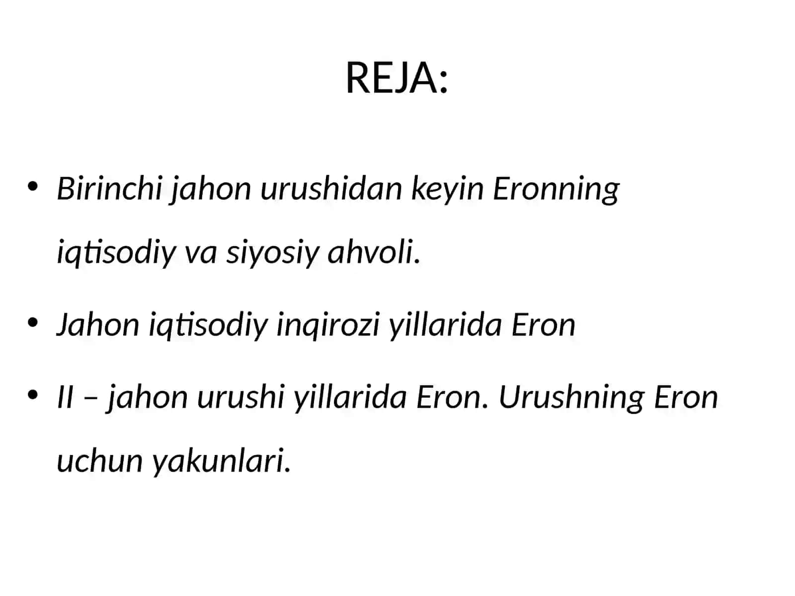 1870-1918 yillarda Eron 2