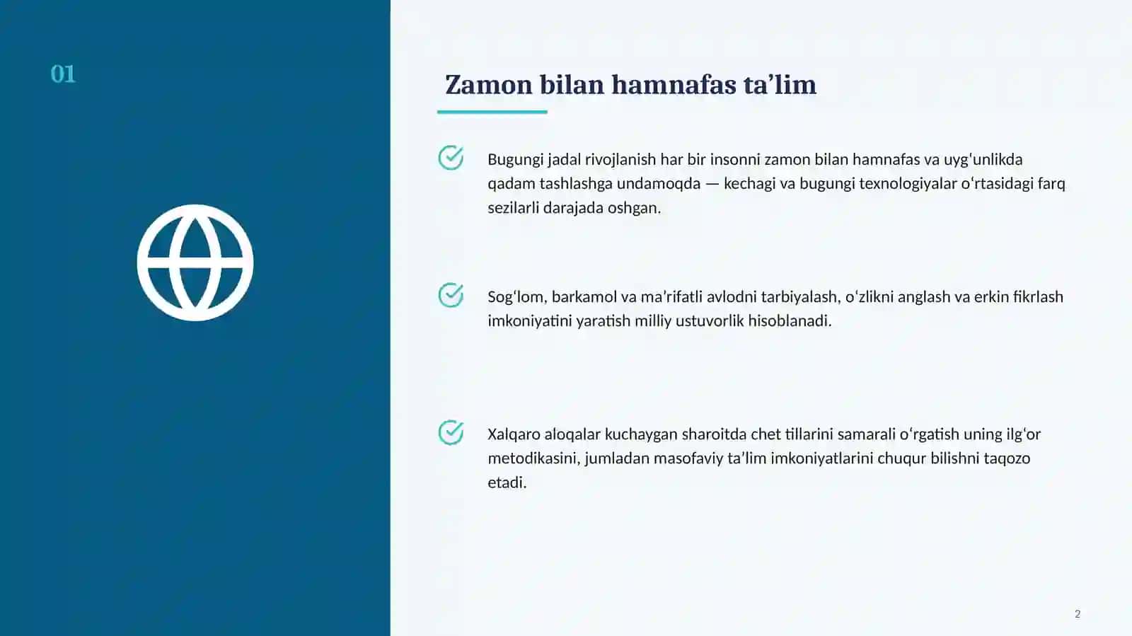 Masofaviy ta’lim tizimi 2