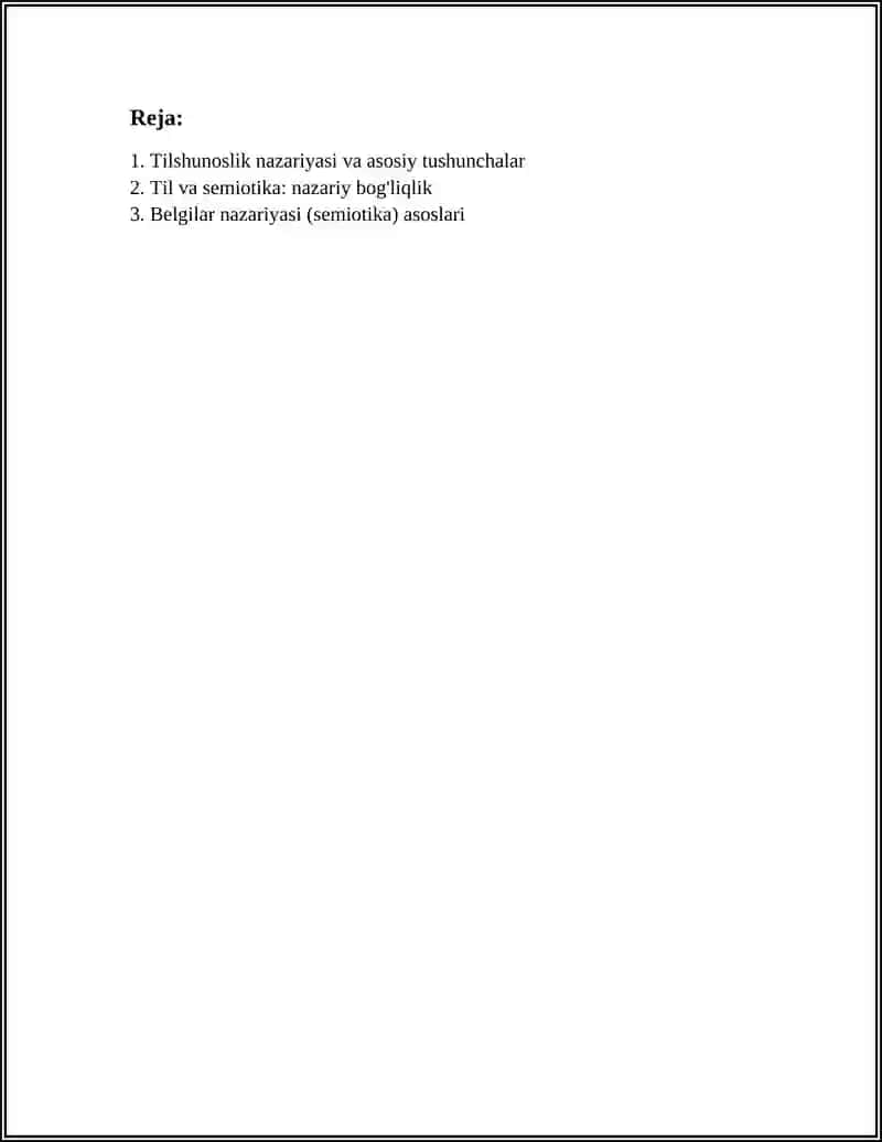 TILSHUNOSLIK VA SEMIOTIKA HAQIDA 2