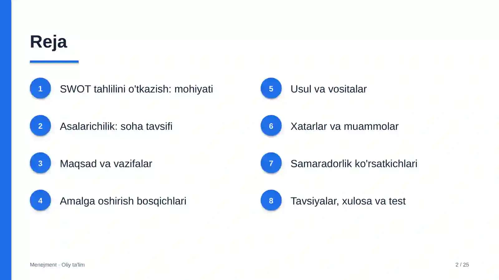asalarichilikda swot tahlilini o'tkazish 7973 2