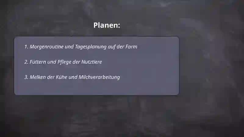 MEIN ARBEITSTAG IN DER FARM 2