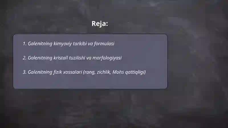 Galenit 2