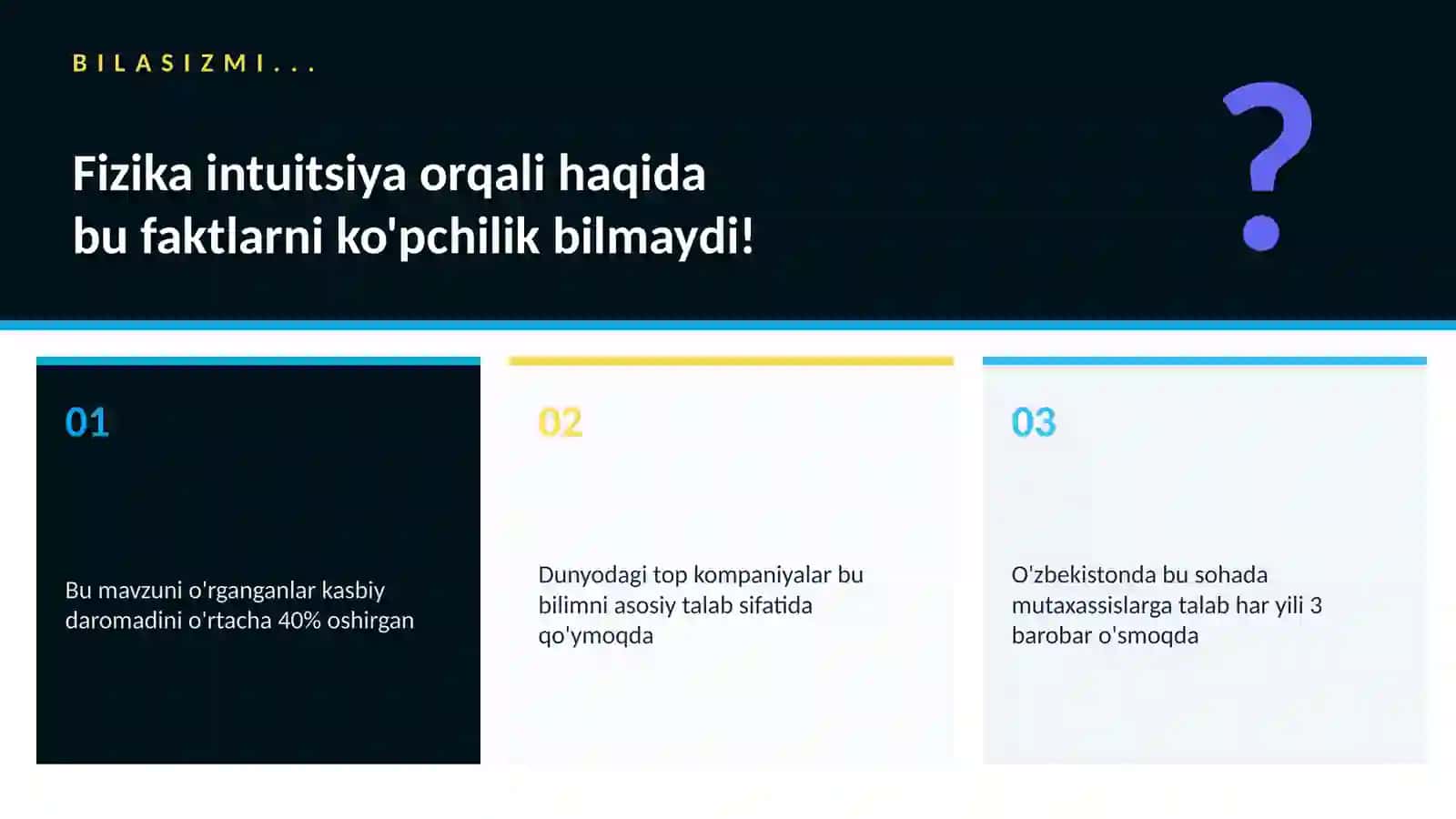 Fizika intuitsiya orqali 2