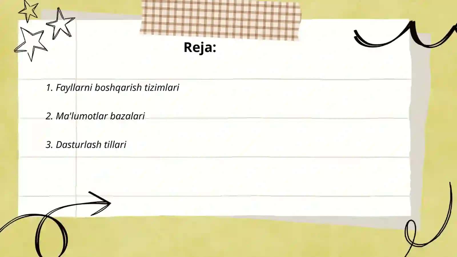 Fayllarni boshqarish tizimlari 2