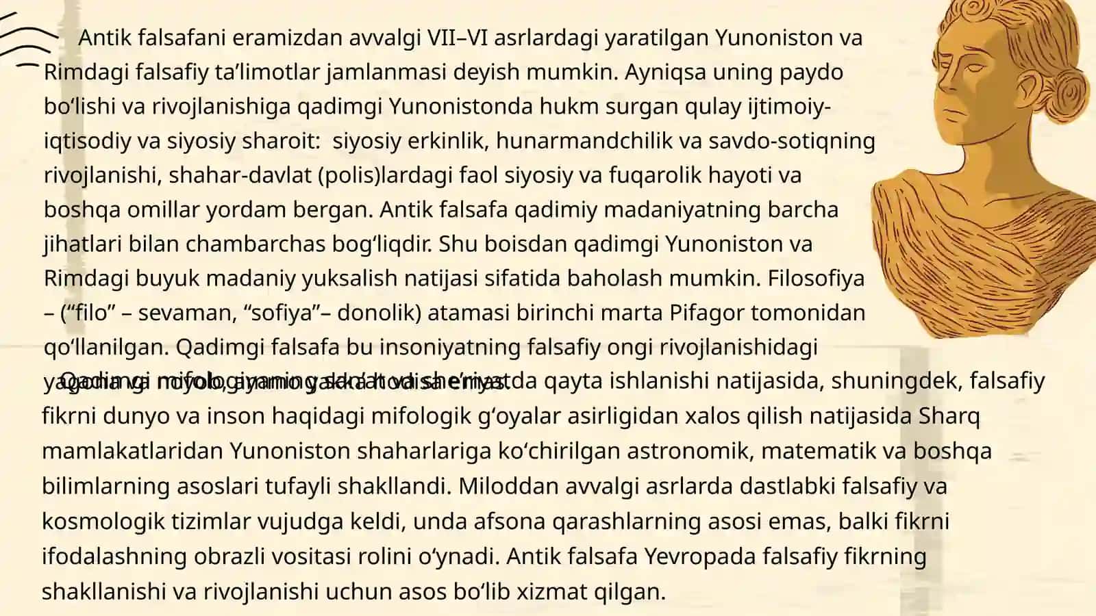 Antik davr falsafasi 2