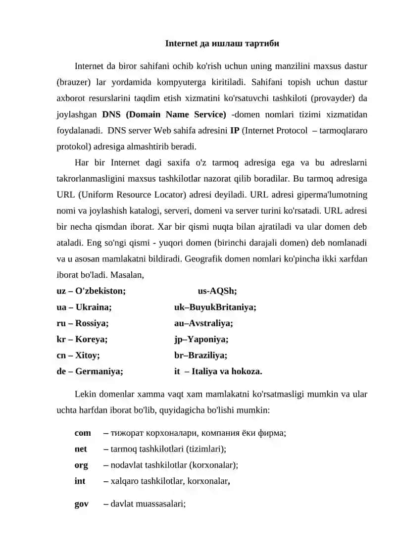 Internetga ulanish usullari 2