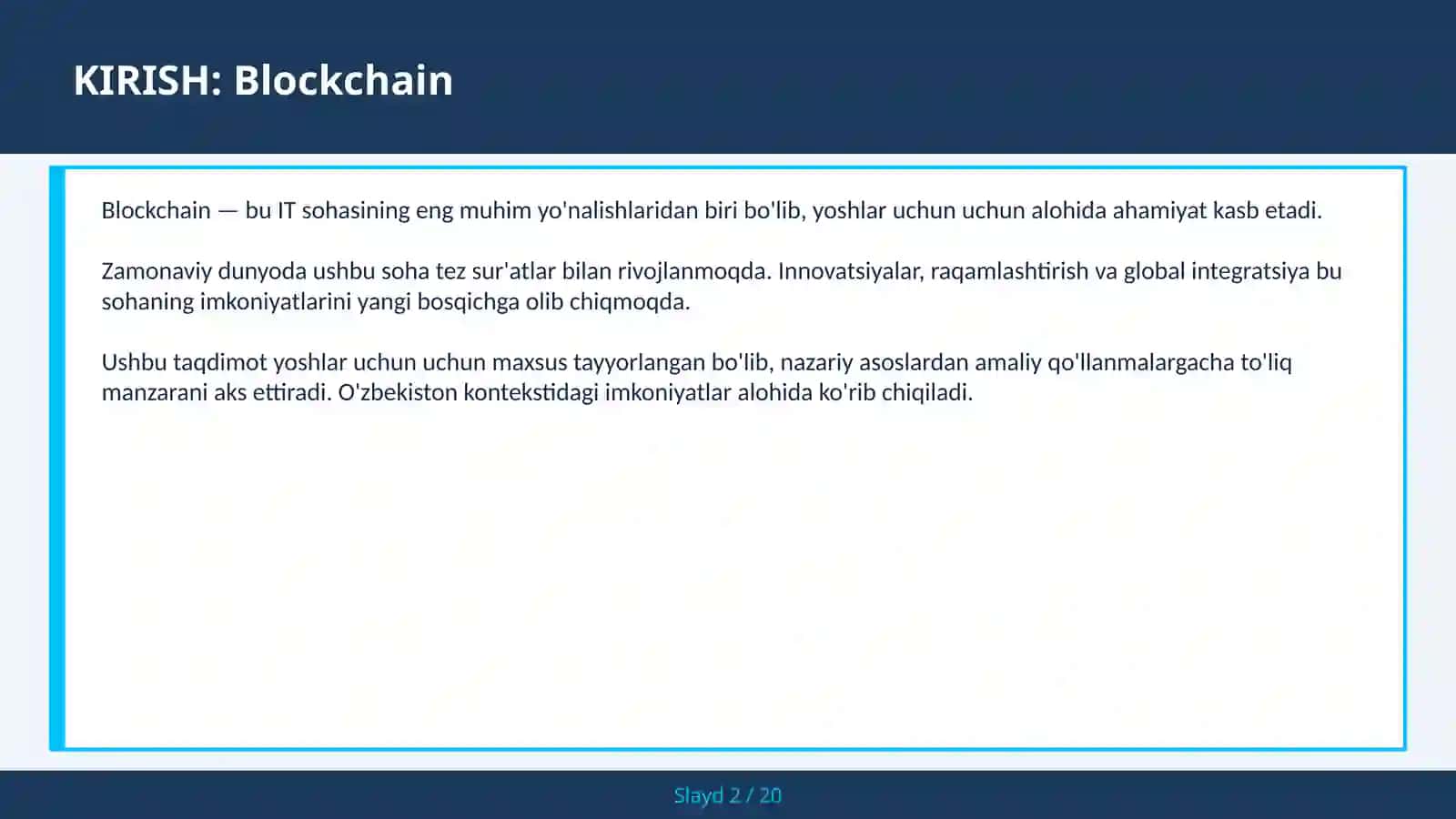 Blockchain 2
