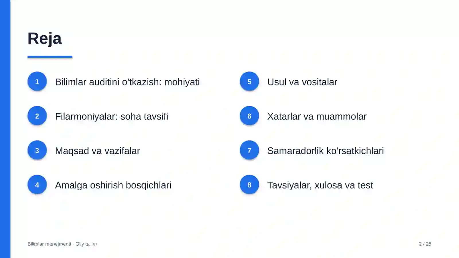 filarmoniyalarda bilimlar auditini o'tkazish 6362 2