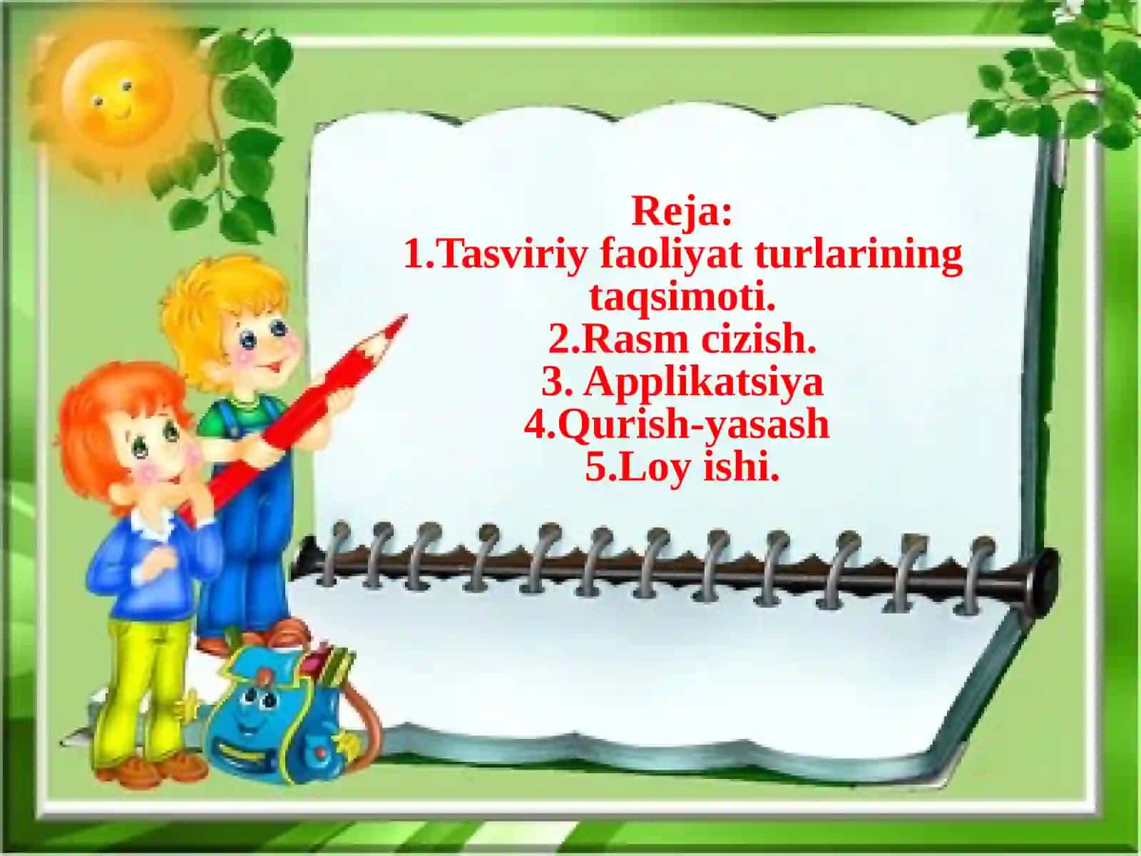 Tasviriy Faoliyat 2