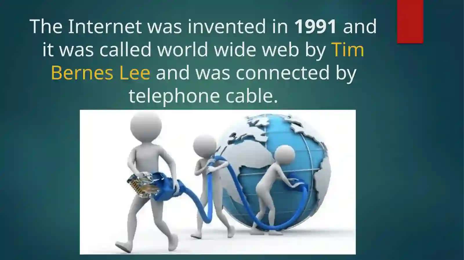 The Internet is a global net 2
