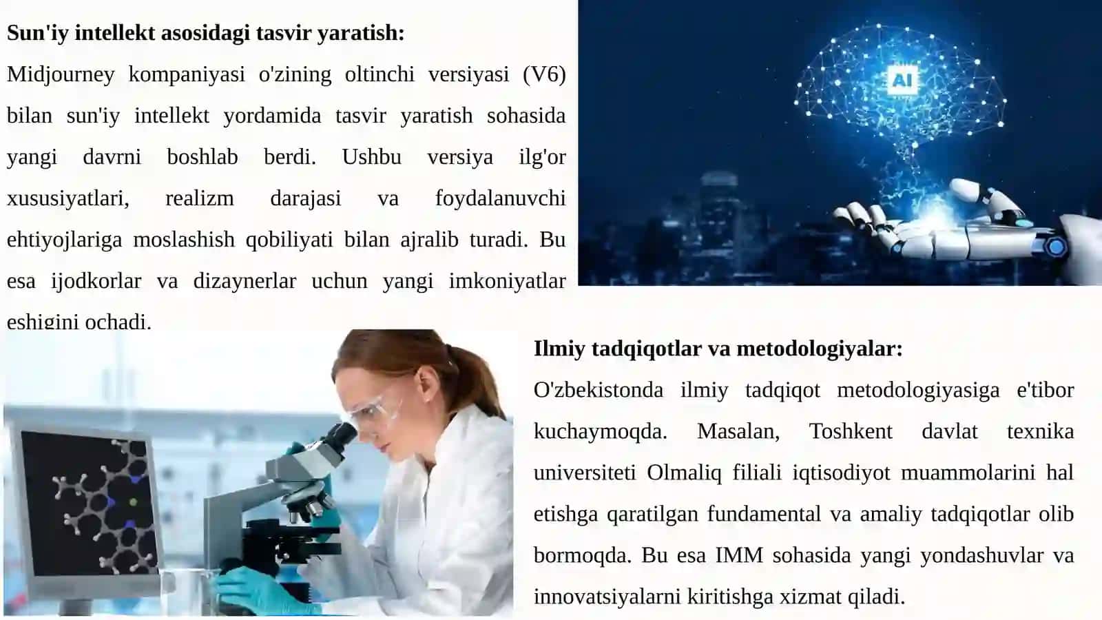 Sun'iy intellekt asosida gitasavir yaratish 2