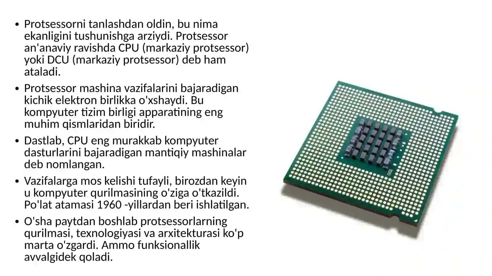 AMD va INTEL protsessorlari 2