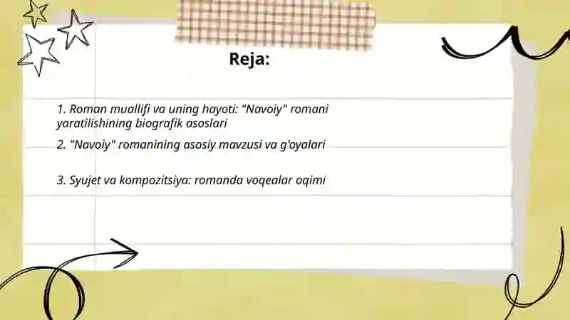 "Navoiy" romani 2