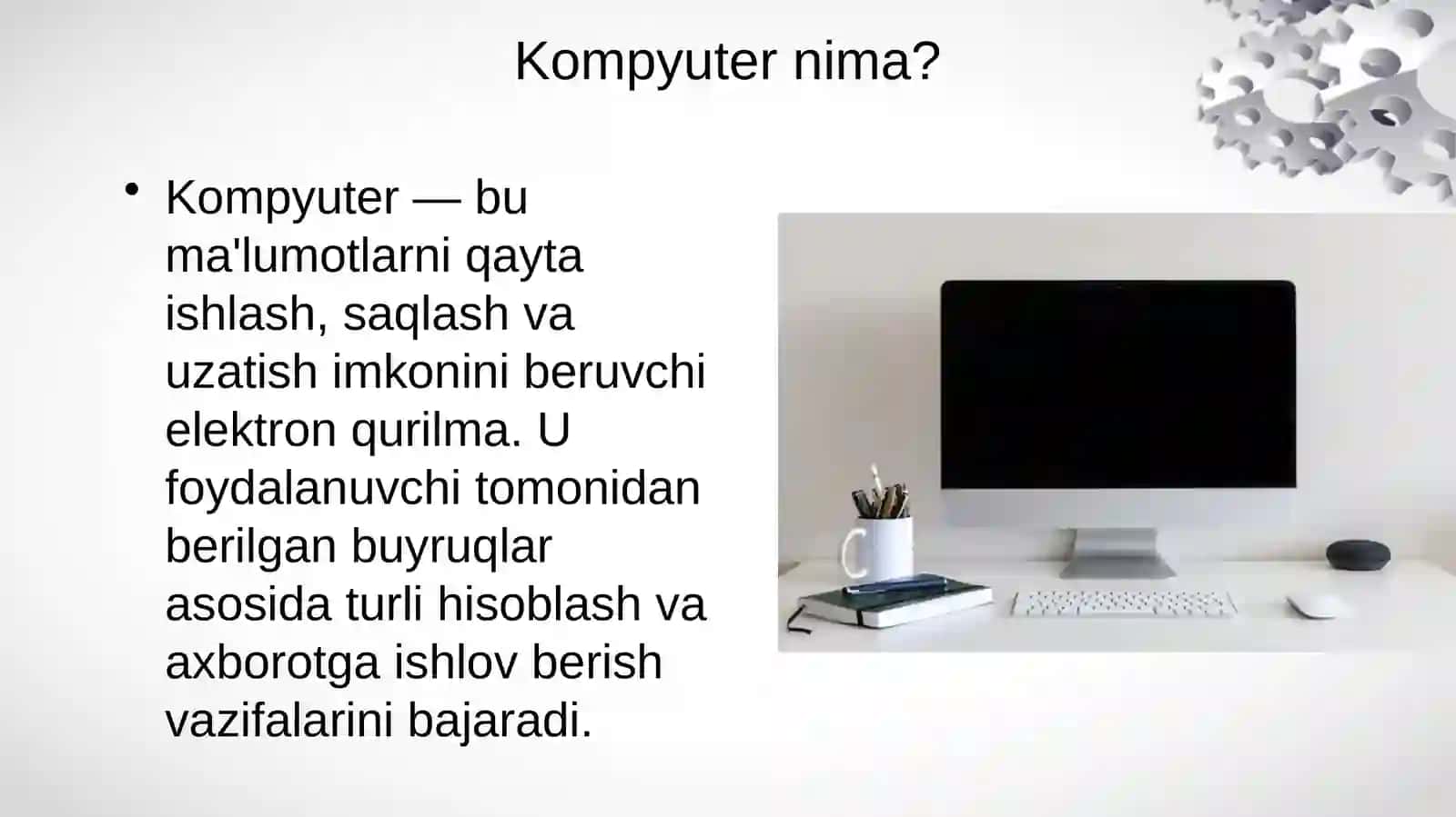 Zamonaviy kompyuterlar 2
