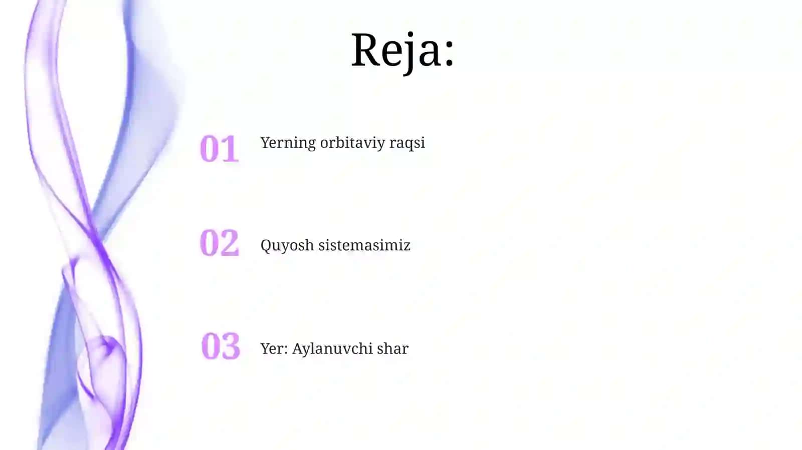Yerning orbitaviy raqsi 2
