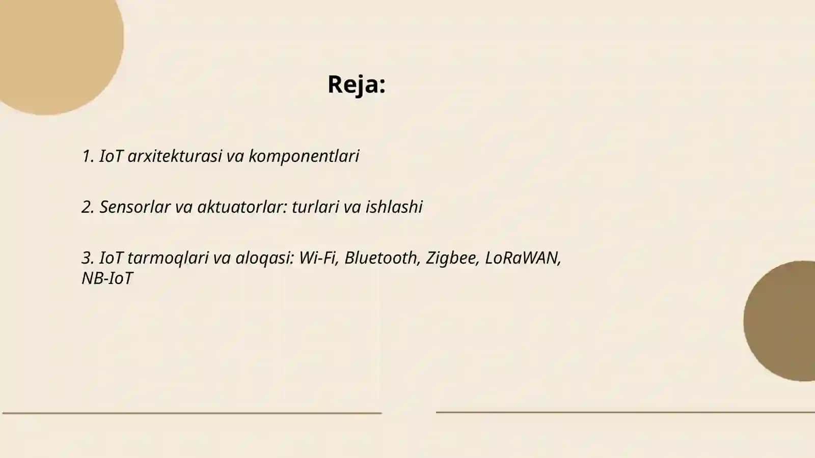 IoT arxitekturasi va komponentlari 2