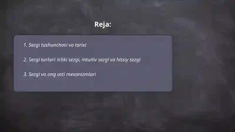 Sezgi 2