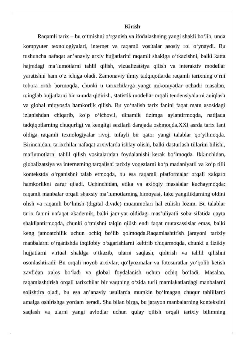Raqamli Tarix 2
