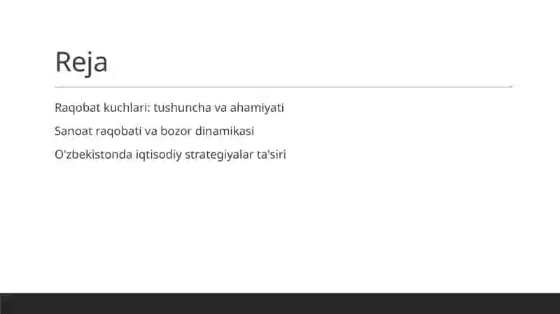 Raqobat kuchlari 2