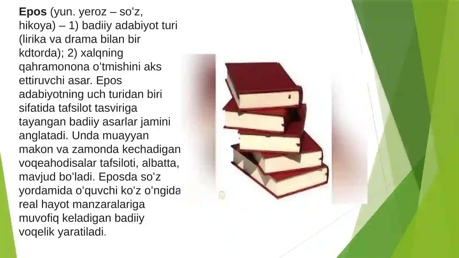 Sharq va G’arb eposlari qiyosi 2